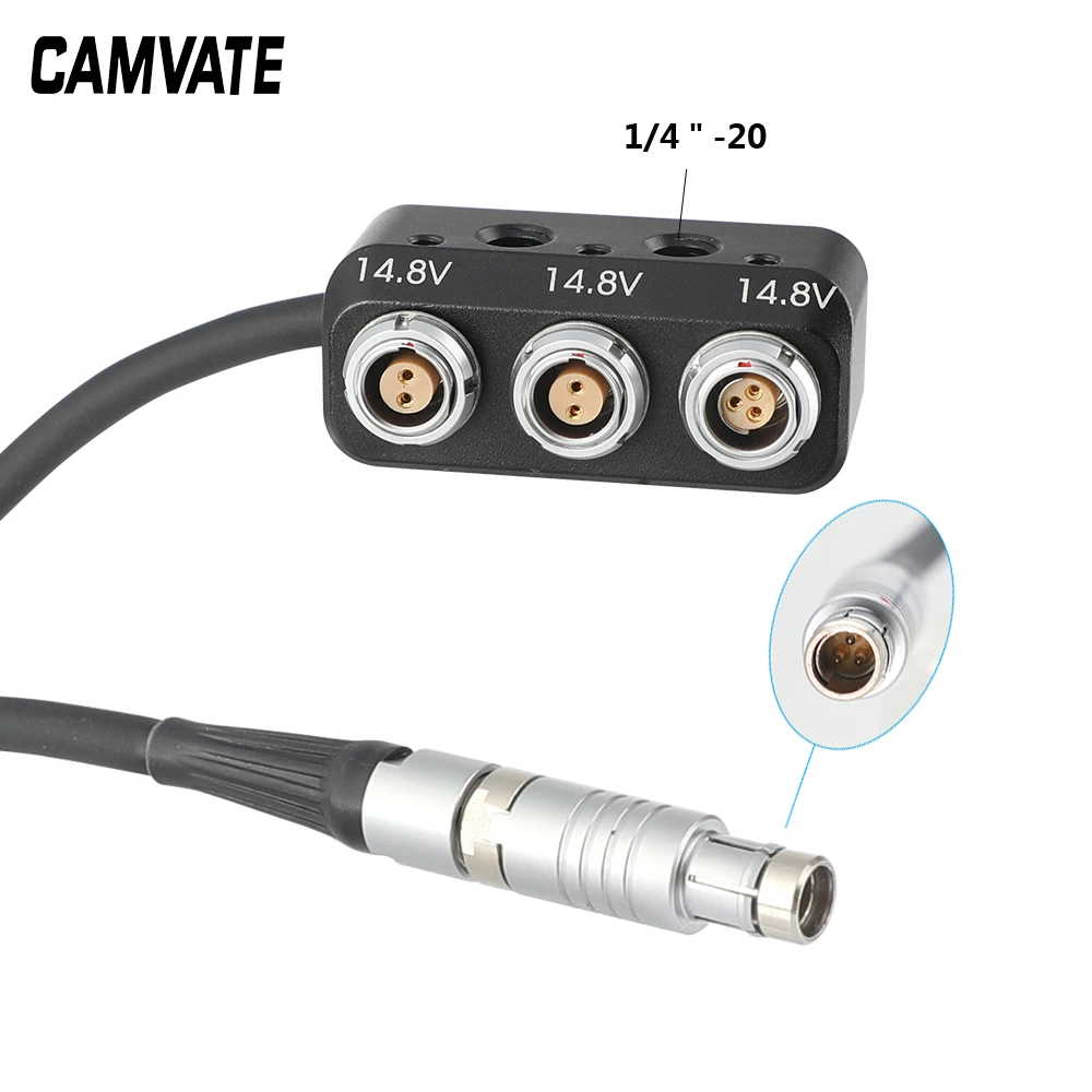 Разветвитель мощности CAMVATE от 1 до 3 (RS 3Pin) C2565|Аксессуары для фотостудии| |