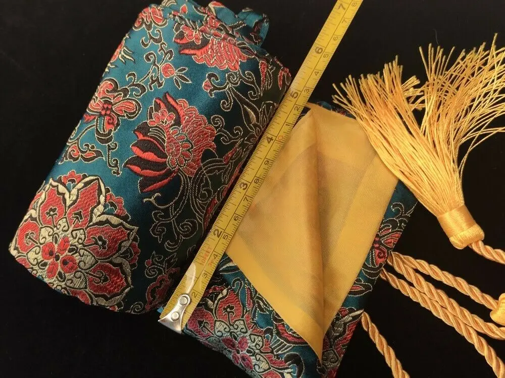 Роскошный Шелковый Меч с цветком 130 см сумка для защиты японского катаны меча