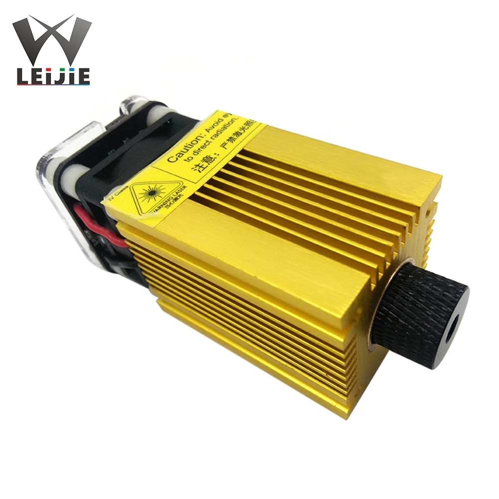 Фокусируемый Регулируемый лазерный гравировальный модуль 3P 445nm 500mW / 1000mW /2