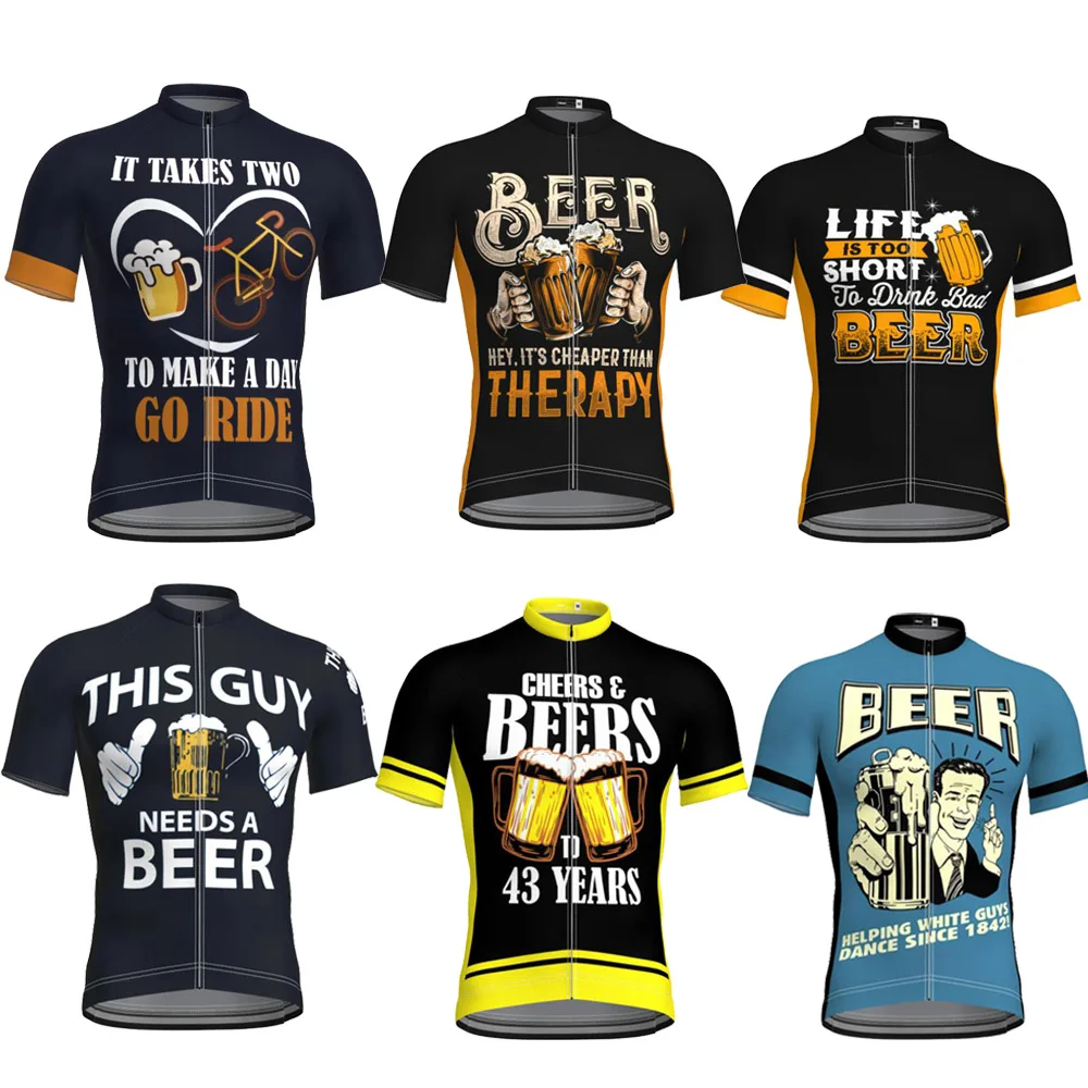 Мужская велосипедная майка с коротким рукавом несколько стилей одежда для