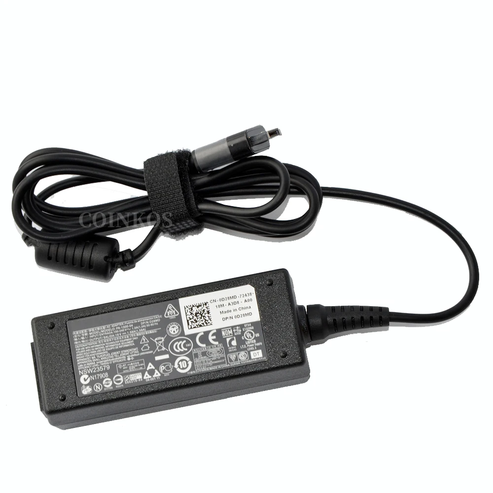 30 Вт источник питания 19 в 1.58A адаптер для ноутбука Dell Latitude XPS 10 ST ST2 ST2e D28MD AC зарядное