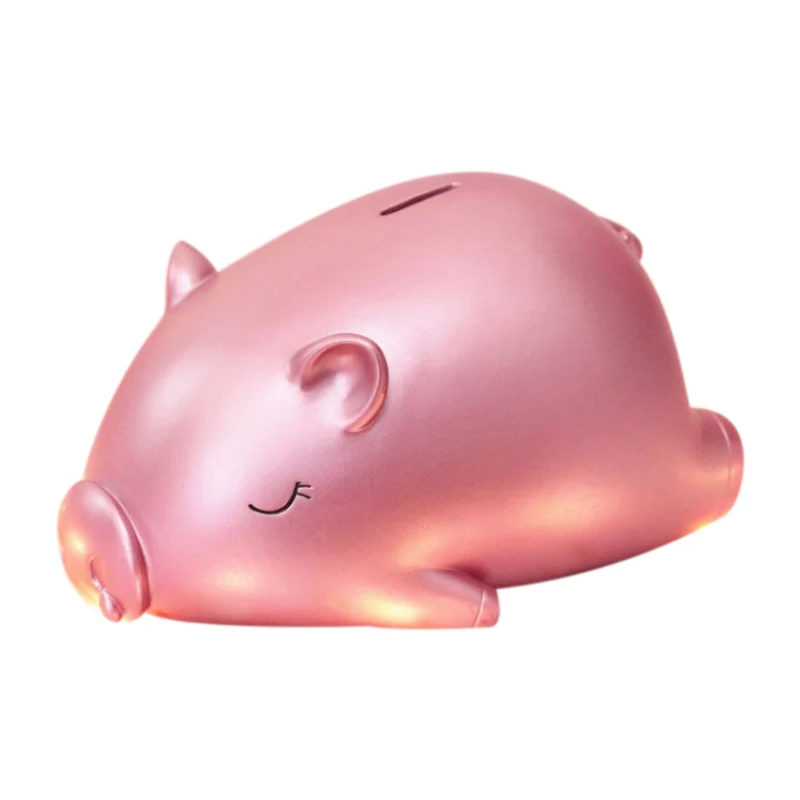 Lucky Big Gold Pig Piggy Bank Meng подарок на день рождения новый год креативный отправка детям