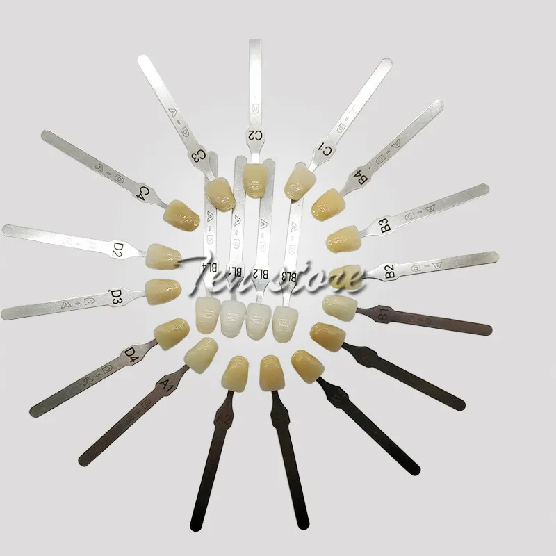 Фарфоровые зубные протезы колодки модель Oraltooth Классические фарфоровые зубы