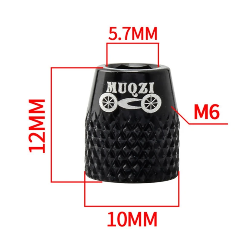 

Bike Brake Shoes M6 Screw Brake Pad Aluminum Alloy Screw Mountain and Road Bicycle V-Brake Pads, Bike Brake Blocks Kit