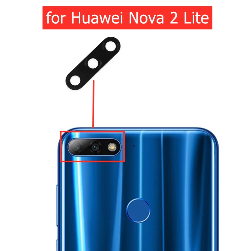 Стекло для задней камеры Huawei Nova 2 Lite шт. стекло с клеем 3m запасные части