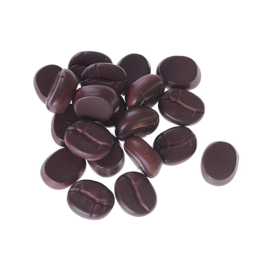 20 шт Кофейные зерна цифры моделирование Еда десерт миниатюрная фигурка ролевые