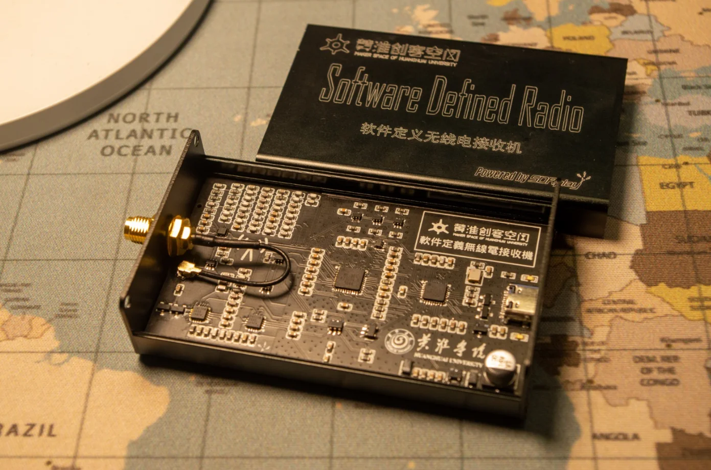 MSI.SDR msi001 msi2500 от 10 кГц до 2 ГГц SDR-ресивер совместимый с RSP1 0.5ppm TCXO HF AM FM SSB CW |