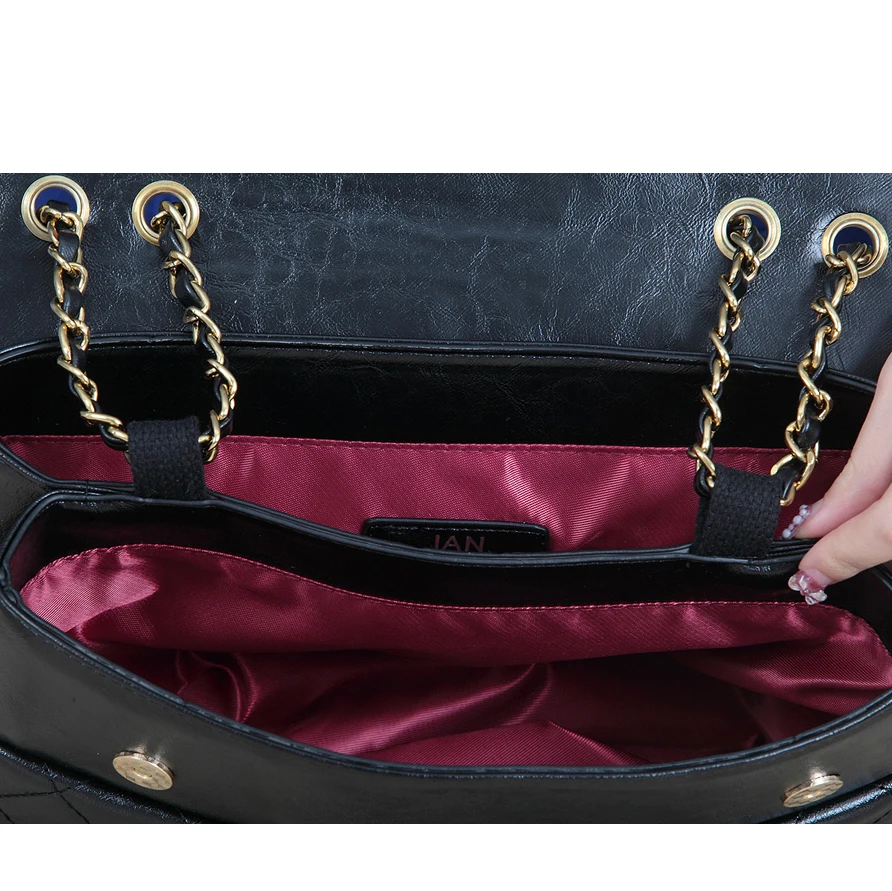 

Classic style fashion handbags autumn and winter brand rhombus check shoulder bag large capacity women's solid color with logo