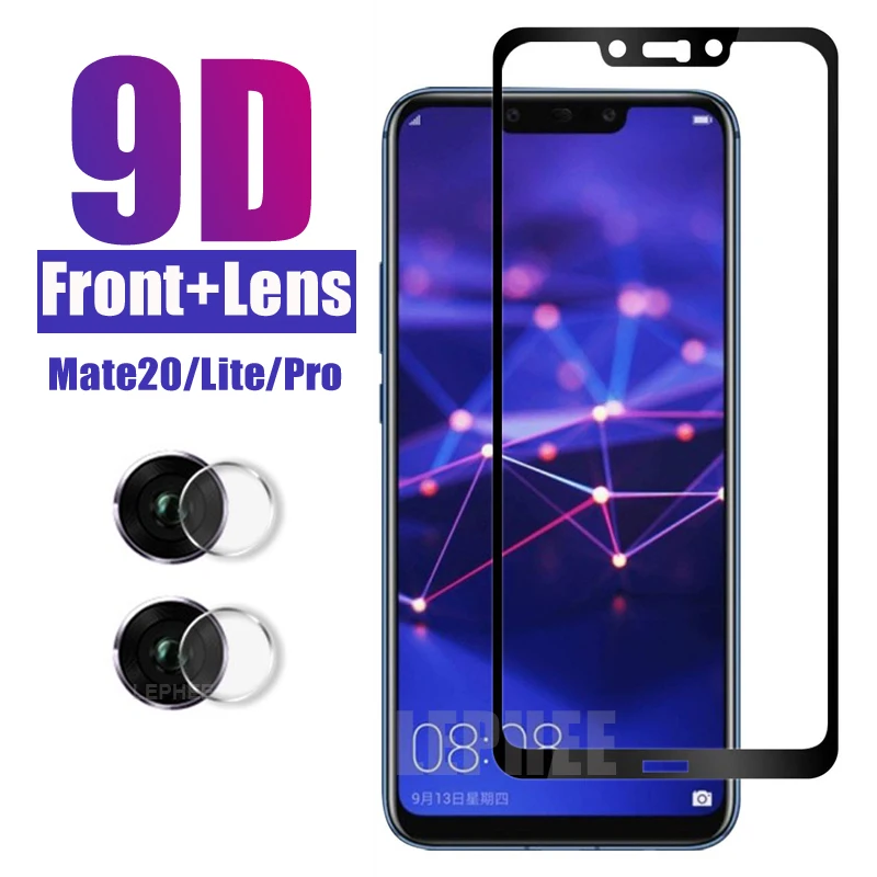 Для huawei mate 20 pro Чехол для huawei mate 20 lite 10 20X5G Y5 Y6 Y9 Prime чехол из закаленного стекла защита для экрана камеры