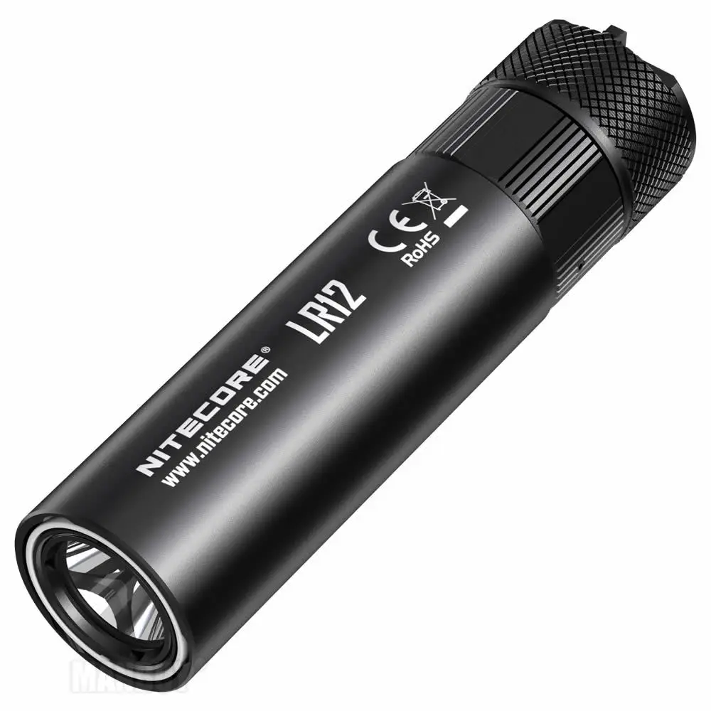 NITECORE LR12 CREE XP L HD V6 светодиодный 1000 люмен выдвижной диффузор позволяет 2 в 1 дизайн