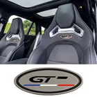 Для Peugeot Sport Gt 106 107 108 206 207 208 301 306 307 308 406 GT автомобильные подголовники значок на сиденье Наклейка Автомобильные аксессуары