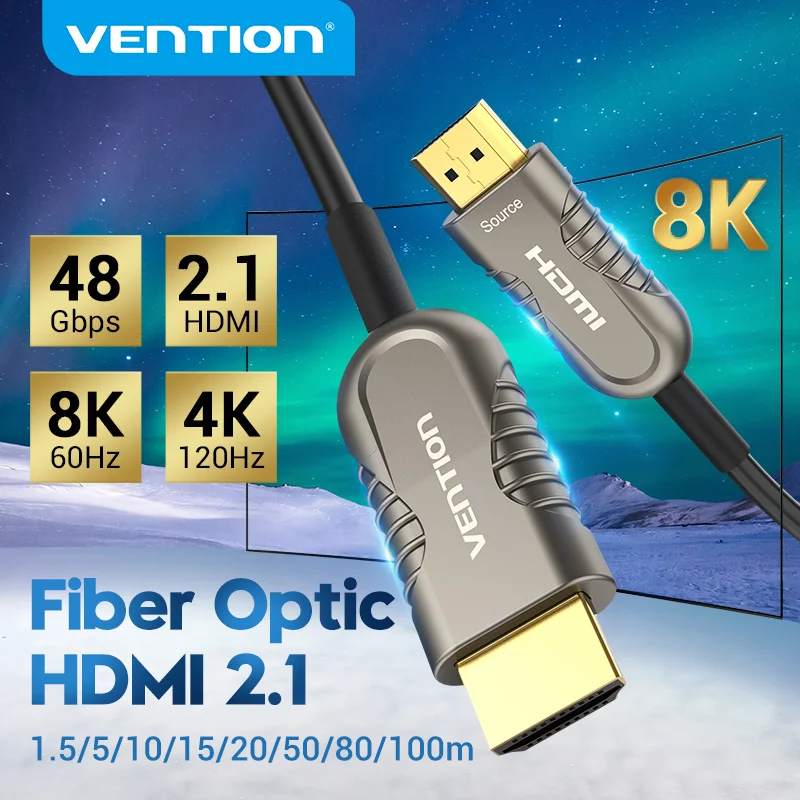 

Кабель Vention HDMI 2,1, 8 к, 48 Гбит/с