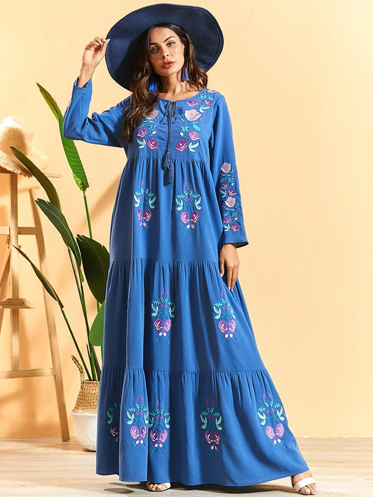 Eid mubarak 2020 Abaya кафтан мусульманская лампа Турция Дубай одежда женская