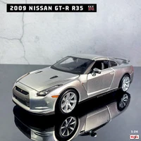 maisto 124 2009 nissan gtr r35 car simulation alloy car model decoration collect gifts toy boy toys