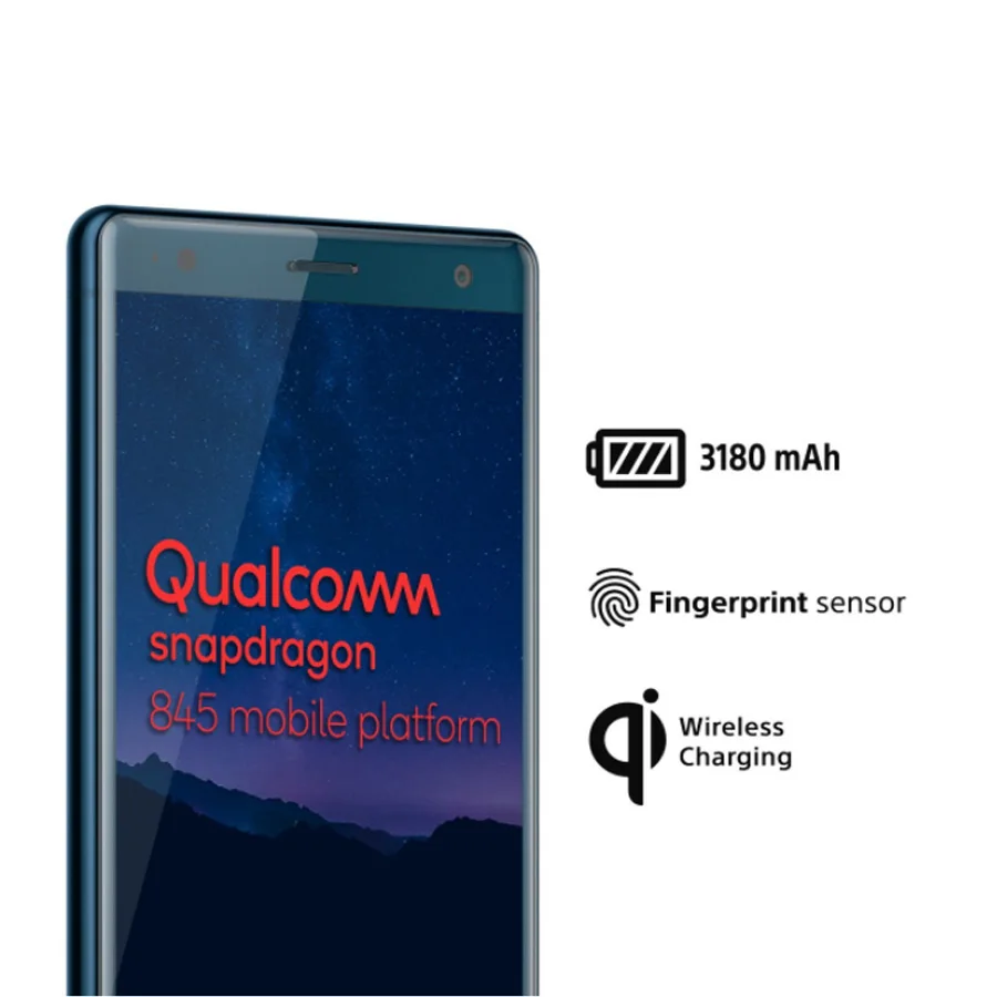 Бренд sony Xperia XZ2 H8216 4 Гб ОЗУ 64 Гб ПЗУ 4G мобильный телефон 5," Snapdragon 845 Восьмиядерный 3180 мАч NFC Смартфон