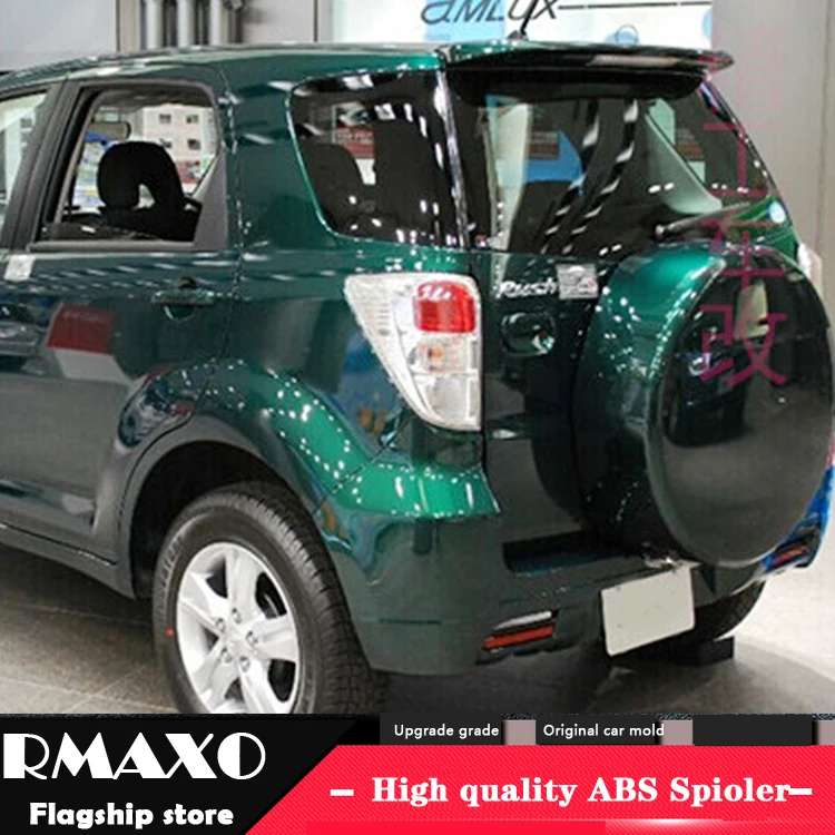 Спойлер для TOYOTA RUSH 2008 2013 высококачественный спойлер пик из ABS материала заднее