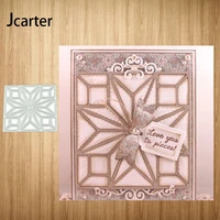 2021 new design star square background metal cutting dies craft for scrapbooking knife mould blade punch stencils dies cut model