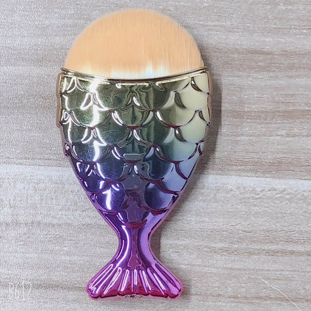 1 шт. набор косметических инструментов для рыбы кисти макияжа пудры лица