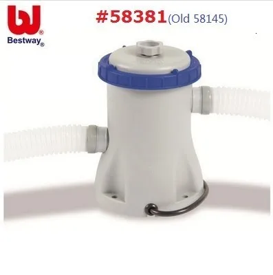 58381 Bestway 330 галл./час Flowclear фильтр насос 1100-8300л плавательный бассейн воды циркулирующий фильтр плавательный бассейн очиститель воды