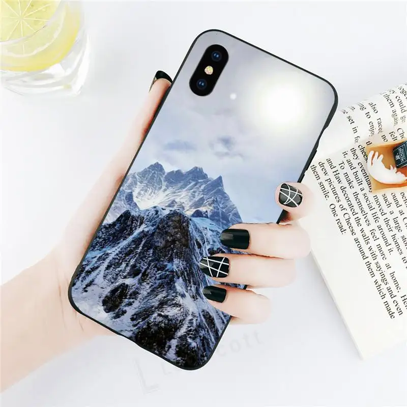 

Baishan Pine Forest pattern Phone Case for iPhone 11 12 pro XS MAX 8 7 6 6S Plus X 5S SE 2020 XR