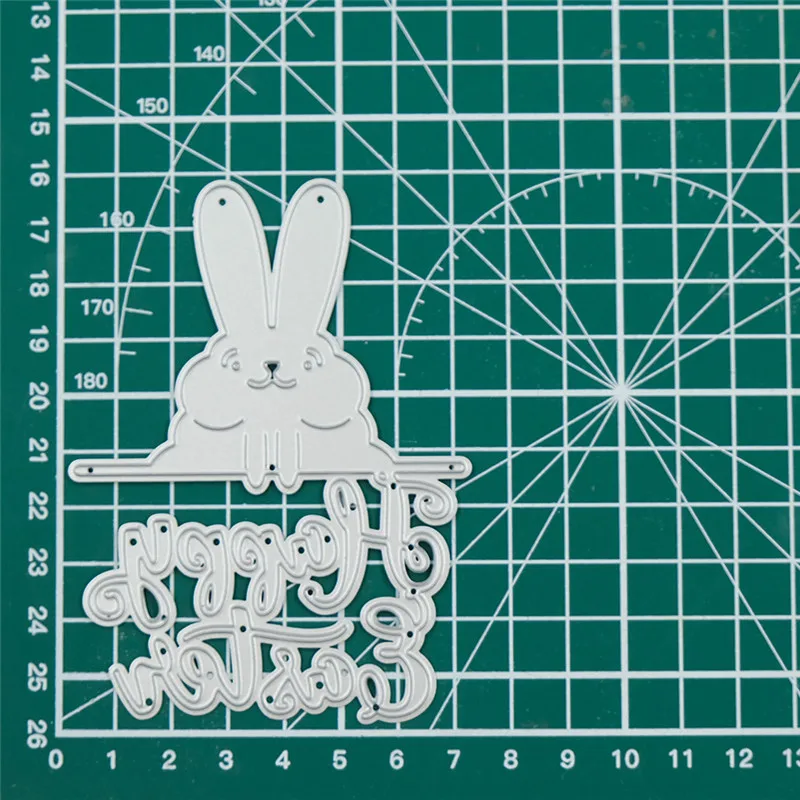 DiyArts Happy Easter штампы для резки металла скрапбукинга трафареты выбивания карт