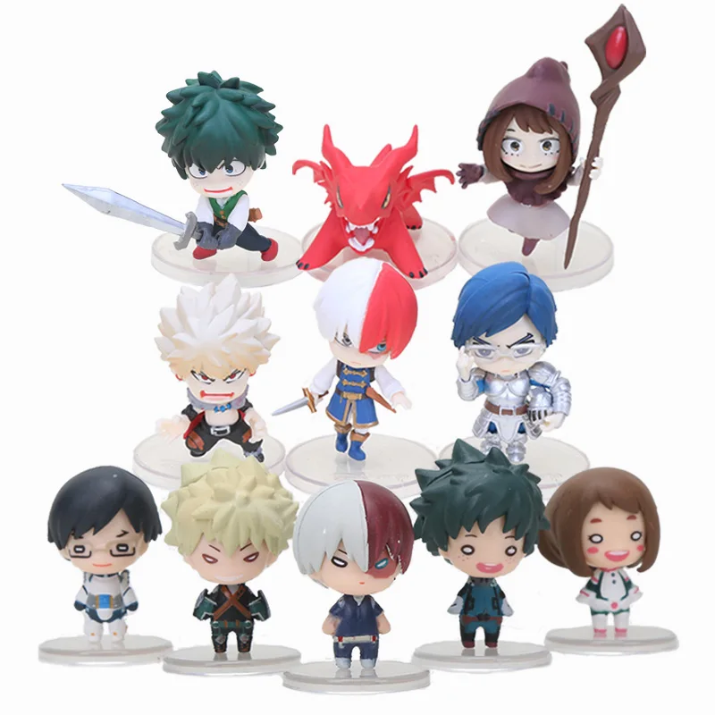Аниме My Hero academic фигурка игрушка Boku no Midoriya Izuku Bakugou Katsuki Todoroki Shoto ПВХ кукла|Игровые