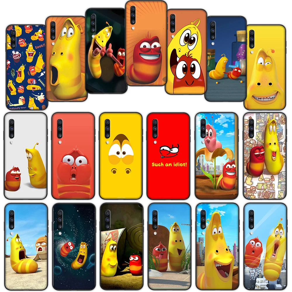 Мягкий чехол Larva для Samsung Galaxy A11 A21 A21S A41 A51 A71 A81 A91 M11 M21 M31 M31S|Бамперы| |