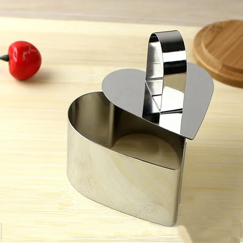 Практичный выдвижной DIY инструменты форма для торта из нержавеющей стали круг