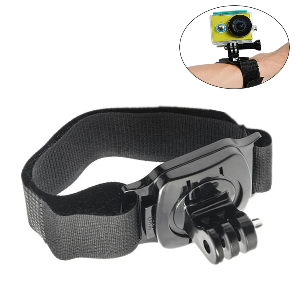 

Wrist Strap 360 Degree Rotating Arm Wrist Band Hand Strap Mount Fits for Hero 9 8 7 6 Action Camera Accessories