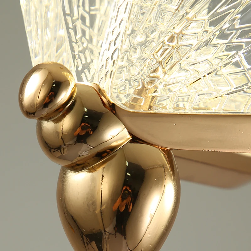 

FSS Modern Butterfly Shape Chandelier Lighting For Living Room Long Stair Bedroom Bedside Indoor LED Lamps Fixtures