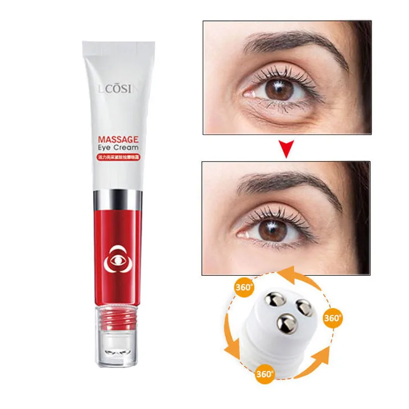 

20g Eye Cream Hyaluronic acid Anti-Wrinkle Anti-Age Lightening Dark circles Eye Care Essence Against Puffiness And Bags