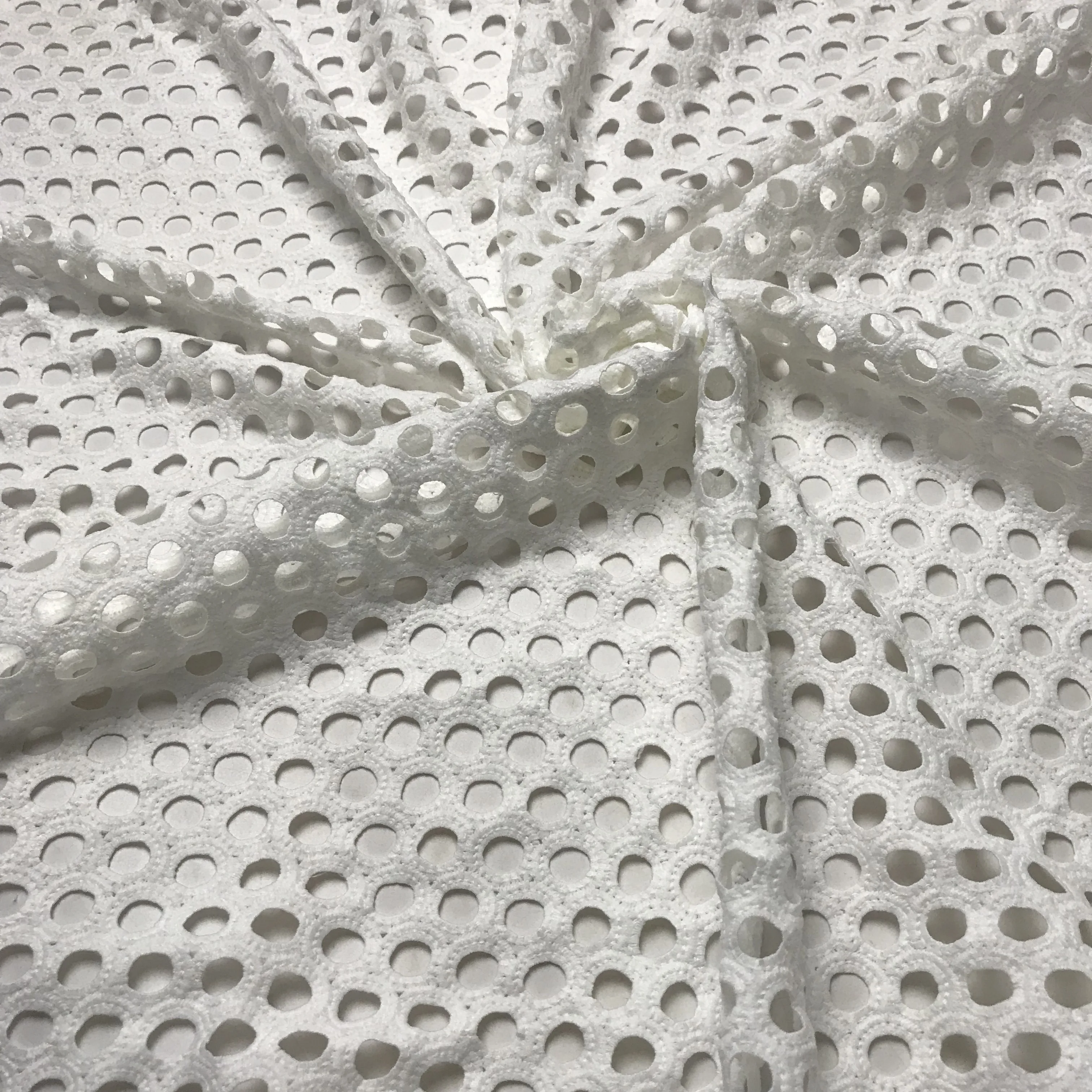 Кружевной гипюровый хлопковый шнур с вышивкой 5 ярдов в африканском