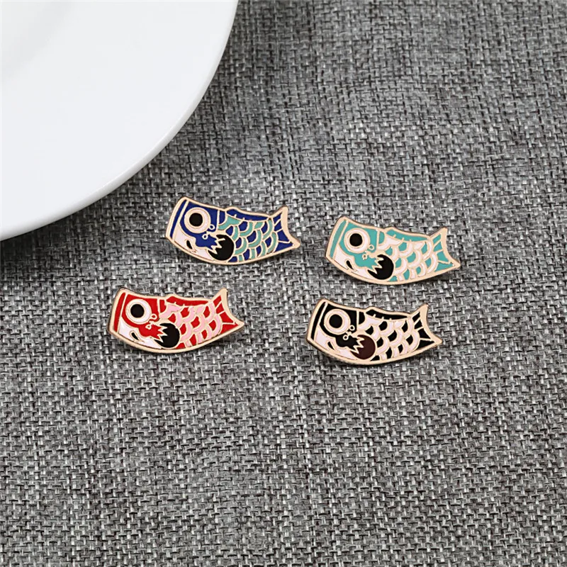 2 ~ 4 шт./компл. эмалированная булавка в виде животного корги панды кролика рыбы