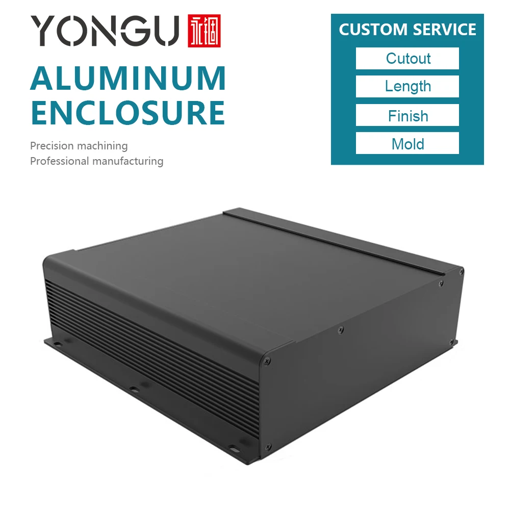 

New Type Sound Box H40 250W73.5H MM/9.84''x2.89'' Aluminum Electronic Instrument Junction Case
