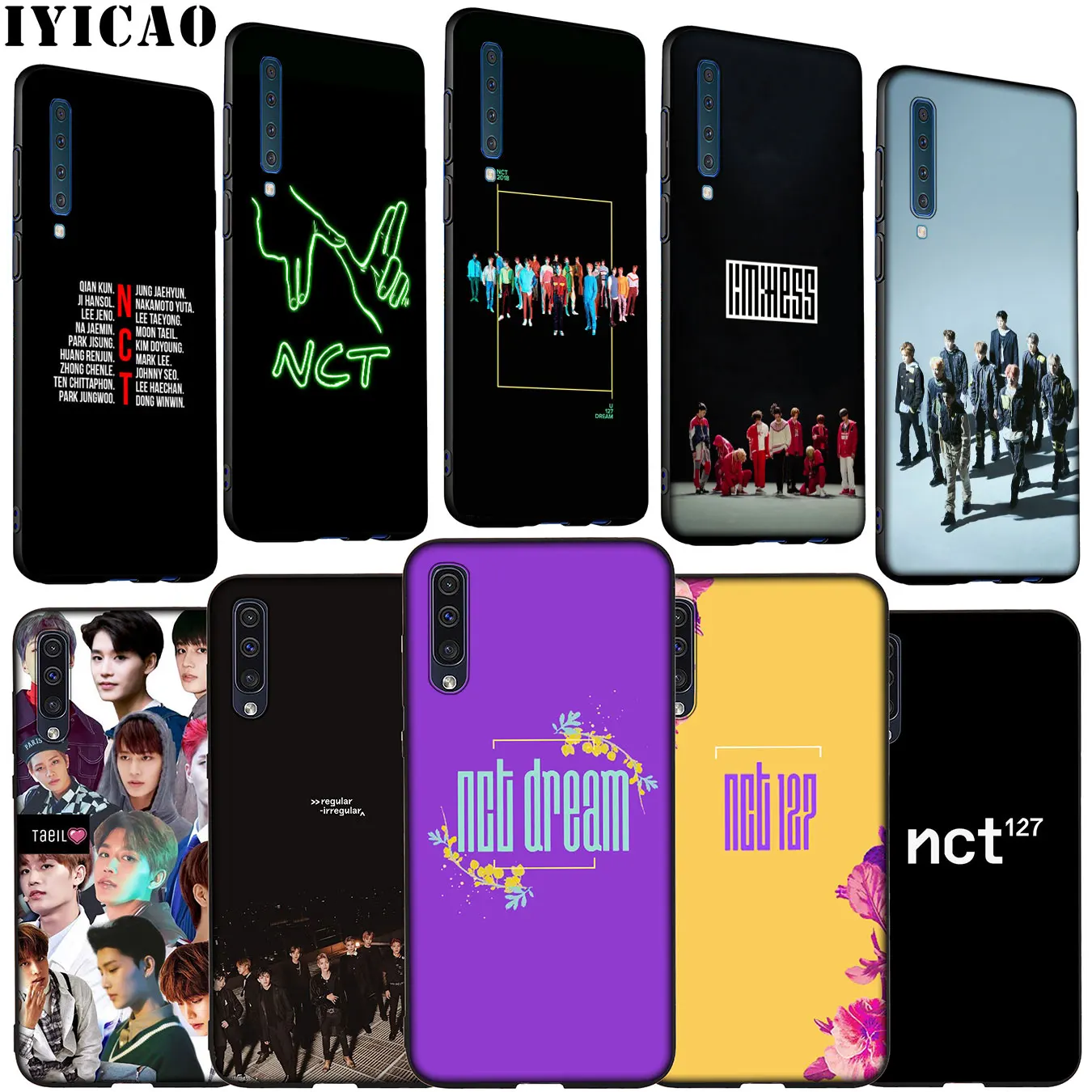 NCT 127 Мягкий силиконовый чехол для телефона Samsung Galaxy A70 A60 A50 A40 A30 A20 A10 M10 M20 M30 M40 A20E |
