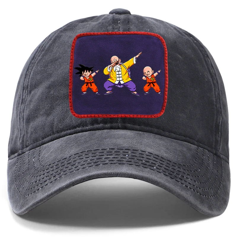 Забавная Кепка в стиле хип-хоп с драконом японским аниме бейсбольная Snapback летняя