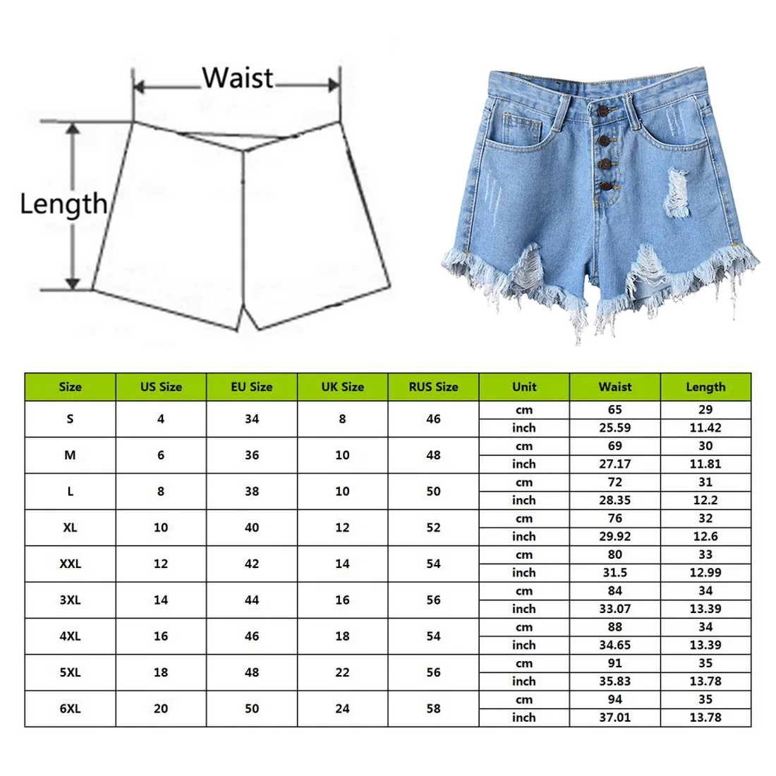 

2021 Women Sexy Tassel Hole Shorts Jeans Denim Short Pants Women'S Denim Shorts Pantalones Cortos Mujer