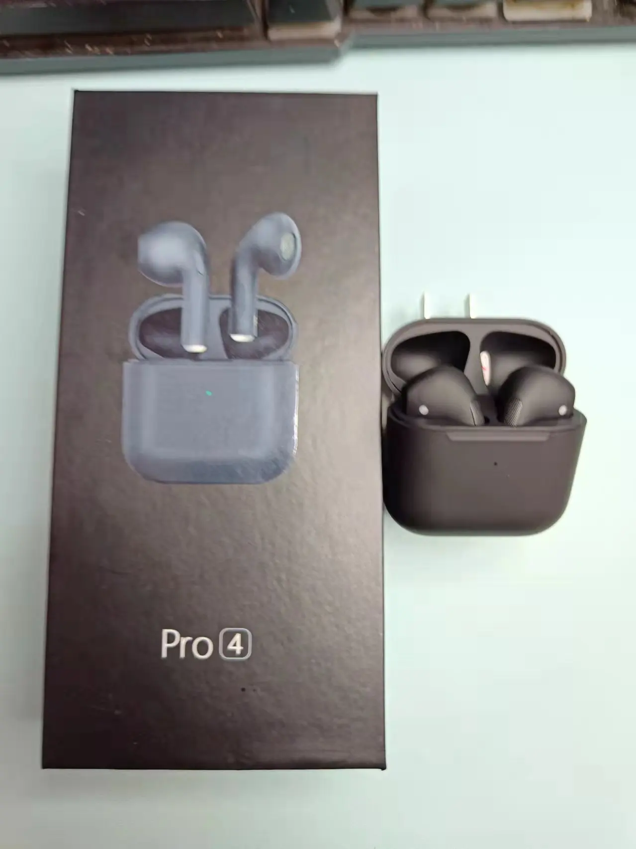 Pro 4 Bluetooth Headphones Wireless Headset Origianl Mini Earbuds Stereo For Airpoddings Noise Cancelling Apple Xiaomi | Электроника