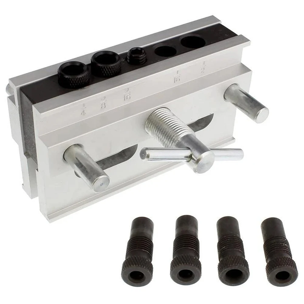 

Woodworking Doweling Jig Portable Woodworking Dowel Template DIY Hole Drilling Punch Locator Woodworking Tools Drop Shipping