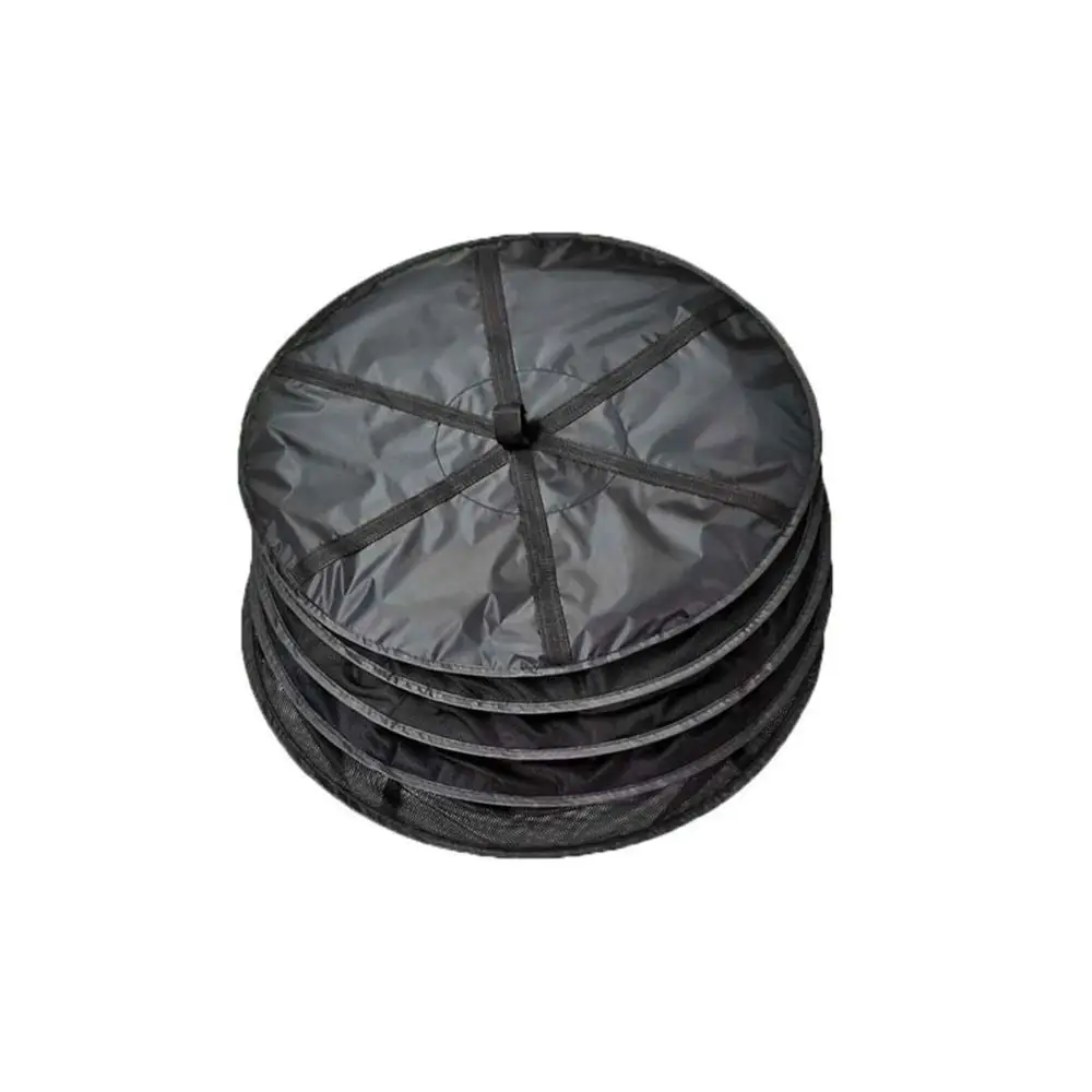 4 слоя 61 см травы сушки нетто Складная рыболовная сетка подвесная корзина