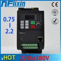 high frequency powerful inverter 220v to 380v 2 2kw 0 400hz vfd variable frequency driver cnc spindle motor driver controller