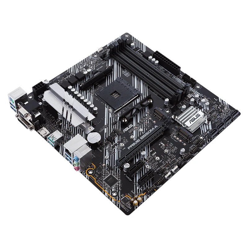 Verkaufen Marke Neue ASUS PRIME B550M-A MATX Motherboard Unterstützung PCIe 4,0 Dual M.2 Ryzen CPU 3600X/3700X/5600X (AMD B550/Buchse AM4) PC DIY