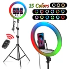 Кольцевой светильник SH 35 см 14 дюймов со штативом и Usb-зарядкой
