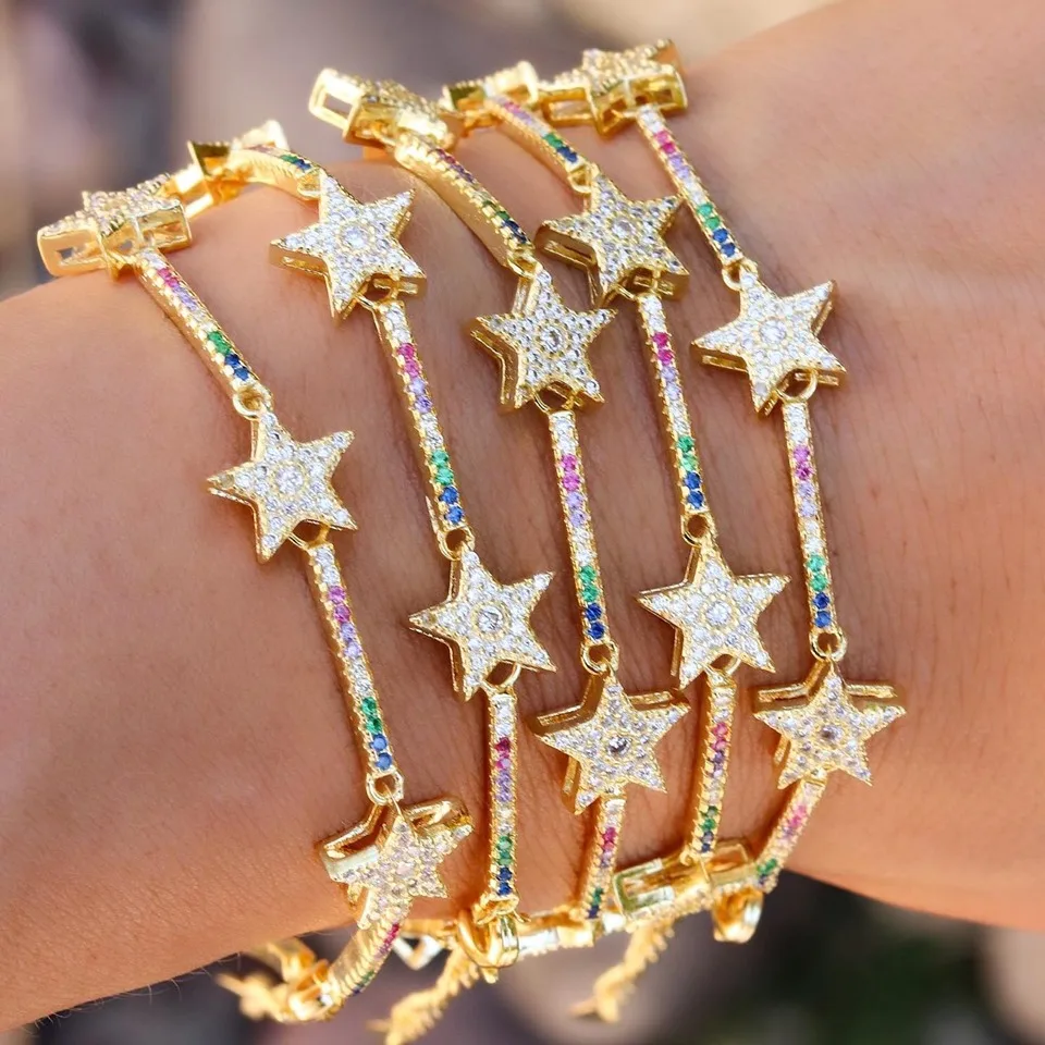 Женский браслет цепочка с геометрическим узором 16 + 5 см|Браслеты шармами| |