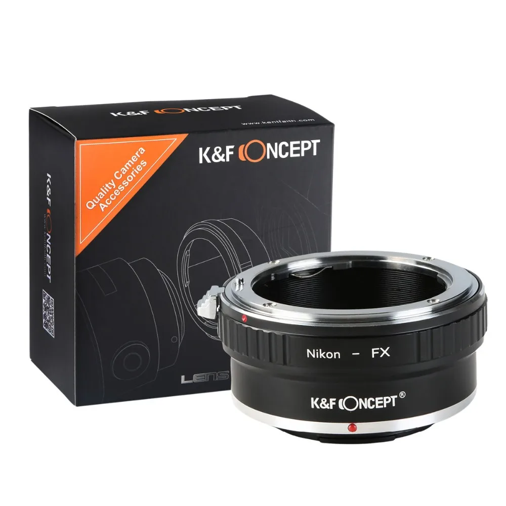 K& F концепция переходное кольцо для Nikon Авто AI AIs AF объектив для Fujifilm Fuji FX крепление X-Pro1 X-E1 камеры