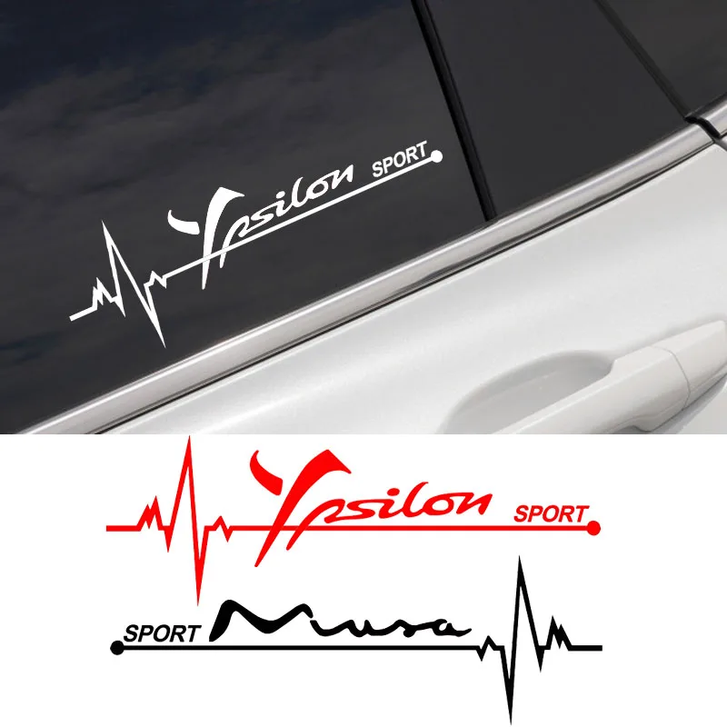 

2 шт., наклейки на боковое окно Lancia Musa Ypsilon Delta