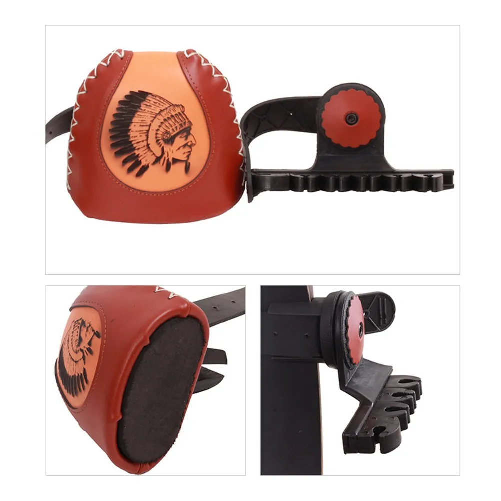 

Quick Release Leather Archery Quiver Holder Pouch Durable Wear-Resistant Compound Bow Arrow Box Bag Outdoor Hunting Accessories