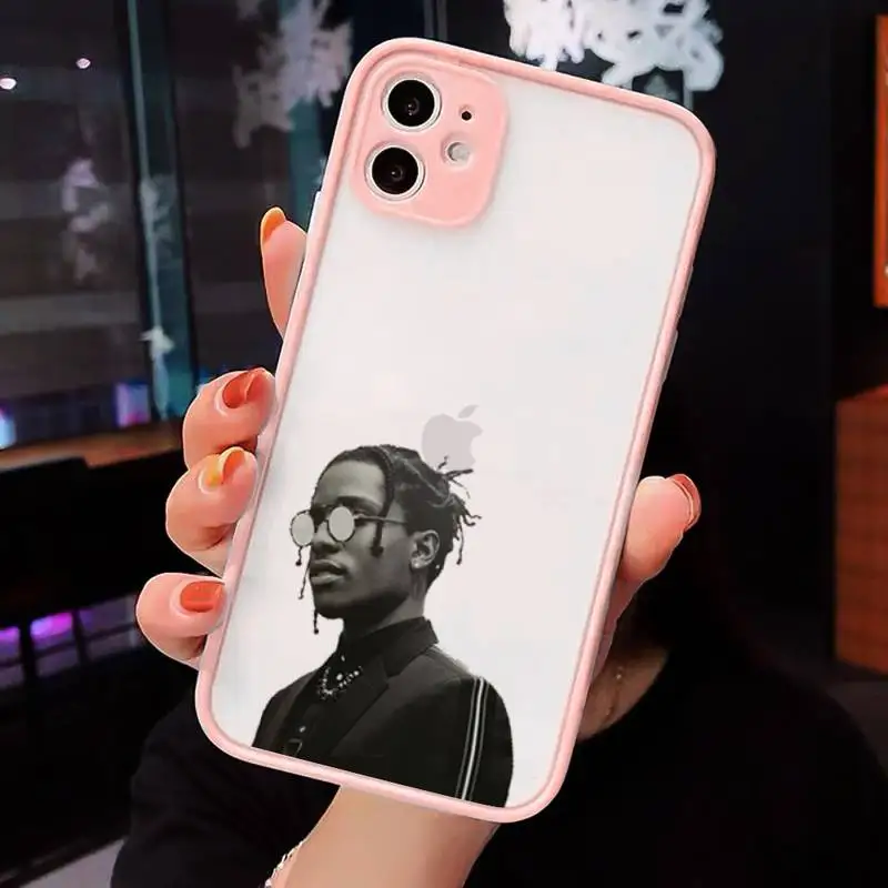 

Asap Rocky Phone Case Matte For iPhone 12 Mini 11 Pro XR XS Max 7 8 Plus X Hard PC Back Cover
