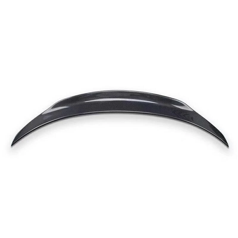 

Use For Benz CLA Class W117 Spoiler 2013--2019 Year Glossy Real Carbon Fiber Rear Wing Psm Style Sport Accessories Body Kit