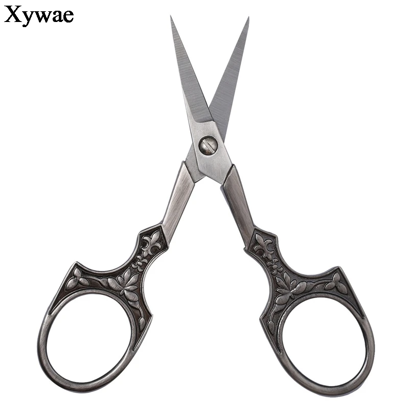 Zakka Винтаж в европейском стиле с цветочным принтом ножницы для рукоделия вышивка